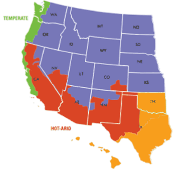 West Coast Temps